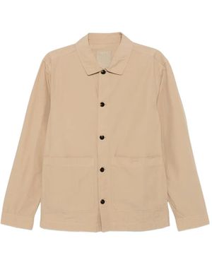 Woolrich Veste Boutonnée À Poches - Natural