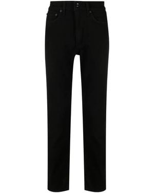 Rag & Bone Vaqueros Slim De Talle Medio - Negro