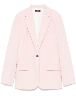 Theory Staple Blazer - Pink