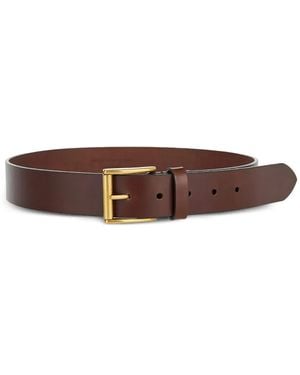 Saint Laurent Leren Gespriem - Bruin