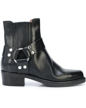 RE/DONE Short Cavalry Boots - Black