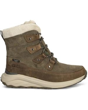 Jack Wolfskin Dromoventure lace-up collar boots - Marrón