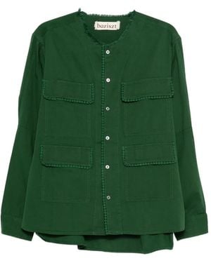 BAZISZT Corniche Pocket Shirt - Green