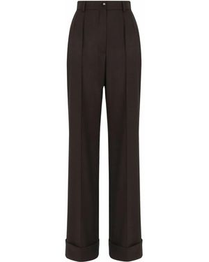 Dolce & Gabbana Pantalone palazzo - Nero