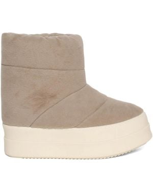 Rick Owens Padded Mega Bumper Low Boots - Natural
