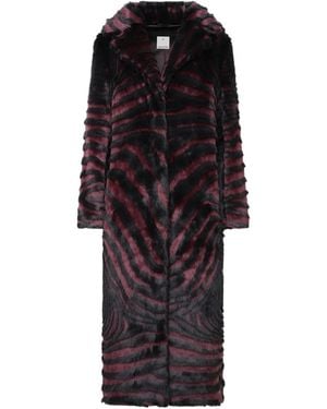 Unreal Fur Abrigo Gonzo - Negro