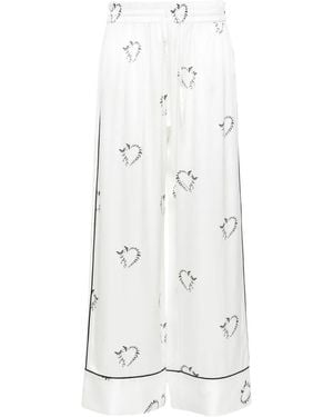 AllSaints Sofi Straight-Leg Trousers - White