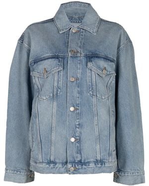 Agolde Evin Denim Jacket - Blue