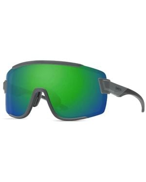 Smith Shield-Frame Sunglasses - Green