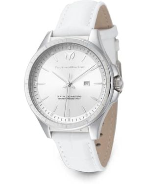 TechnoMarine Moonsun 36Mm Watch - White