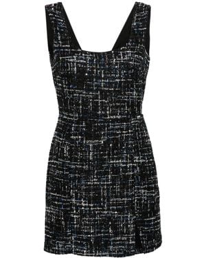 Liu Jo Short And Bouclé Dress - Black