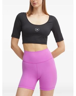 adidas By Stella McCartney Cropped Top - Black