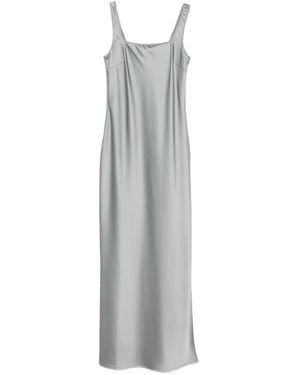 Manuel Ritz Square-Neck Maxi Dress - White
