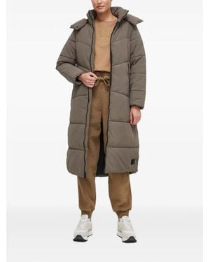Jack Wolfskin Karolinger Quilted Hooded Jacket - Natural