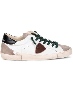 Philippe Model Prsx Low-Top Sneakers - White