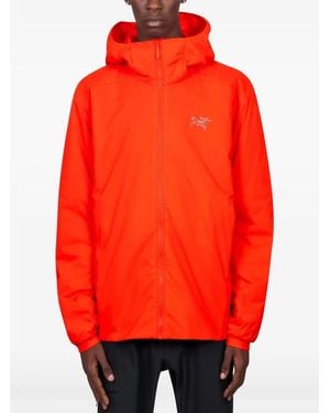 Arc'teryx Atom Hoody Hooded Jacket - レッド
