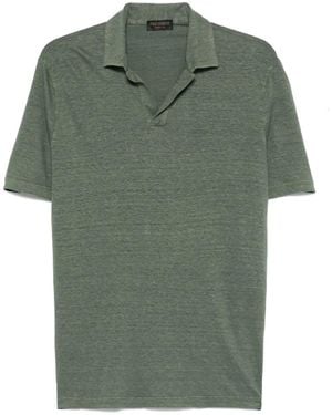 Dell'Oglio Linen T-Shirt - Green