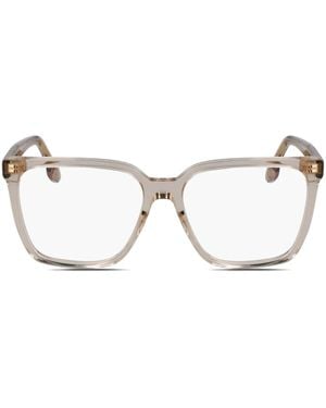 Victoria Beckham Square-Frame Glasses - Natural