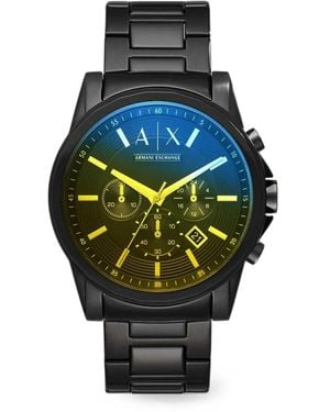ARMANI EXCHANGE Chronograph 46Mm Watch - Gray