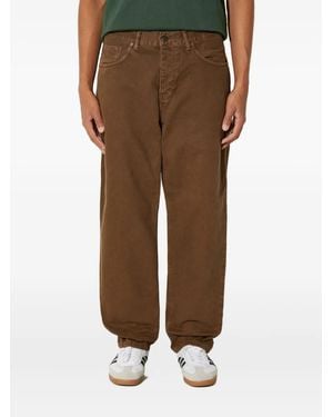 Carhartt Logo-patch jeans - Marrón