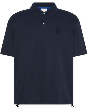 Calvin Klein Logo Polo Shirt - Blue