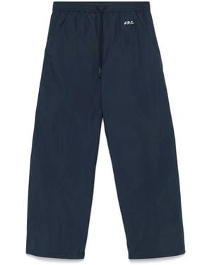 A.P.C. X Asics Haze Track Pants - Blue