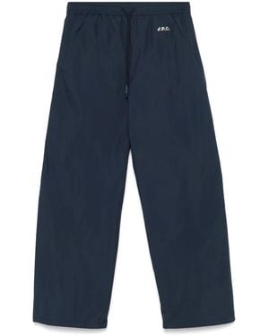 A.P.C. X Asics Haze Track Trousers - Blue