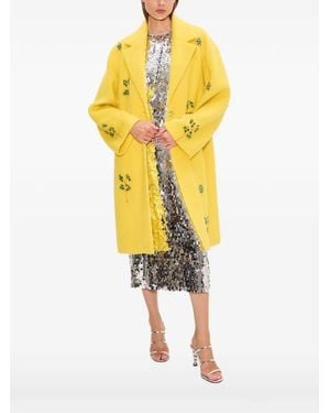 Simon Miller Esme Embellished Coat - Yellow