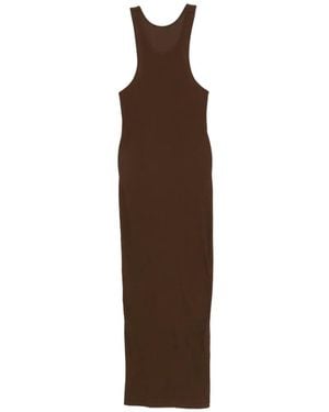 Entire studios Tank Sleeveless Dress - Brown