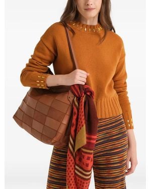 Maliparmi Gestrickter Pullover - Orange