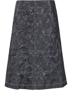 Jonathan Simkhai A-Line Skirt - Grey