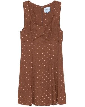 Reformation Cher Dress - Brown