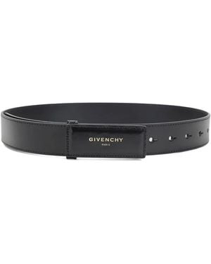 Givenchy Leather Belt - White