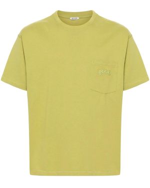 Bode ロゴ Tシャツ - イエロー