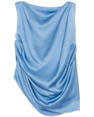 JNBY Asymmetric Draped Top - Blue