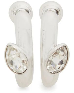 Swarovski Dextera Hoop Earrings (Set Of Three) - White