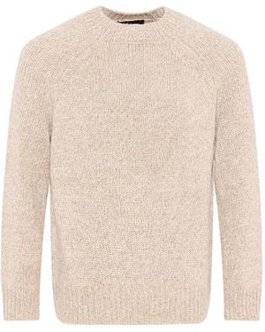 Yves Salomon Raglan-Sleeve Jumper - White