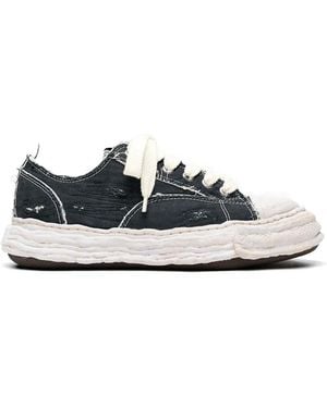 Maison Mihara Yasuhiro Peterson23 ダメージ スニーカー - ホワイト