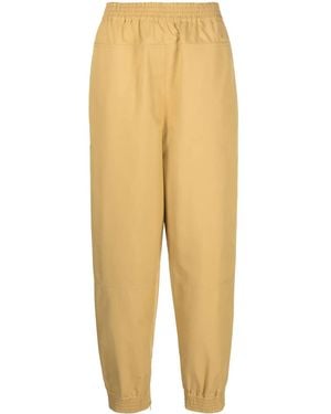 Loewe Elasticated-Waist Track Trousers - Yellow
