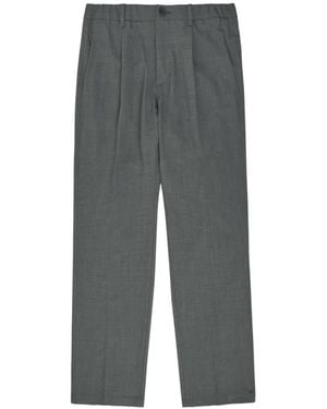 Herno Pantalones Con Trabillas - Gris
