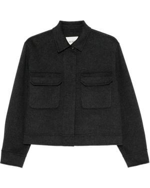 Bompard Chaqueta Con Detalle De Bolsillo - Negro