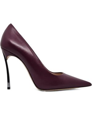Casadei Pointed Stiletto Court Shoes - Purple
