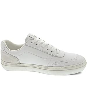 Marc O' Polo Leather Low-Top Trainers - White