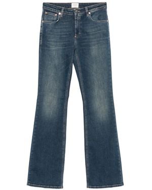 Closed Jovanna Faded-Effect Straight-Leg Jeans - Blue