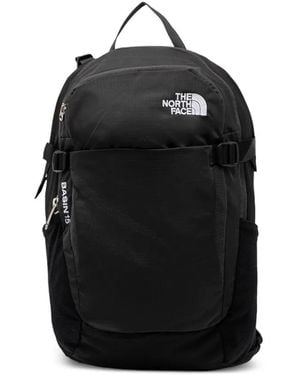 The North Face Basin 15 Embroidered-Logo Backpack - Black