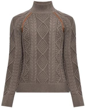 DIESEL K-Inome Jumper - Brown