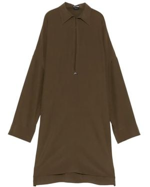 Tom Ford Shift Mini Dress - Natural