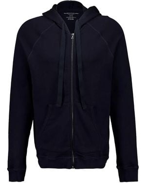 Majestic Filatures Kapuzenjacke Mit Reißverschluss - Blau