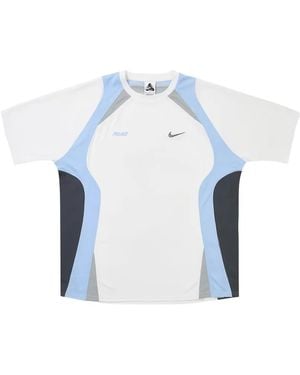 Palace T-Shirt À Logo Imprimé À Empiècements X Nike - Blue
