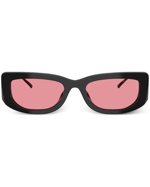 Prada Rectangle-Frame Sunglasses - Pink